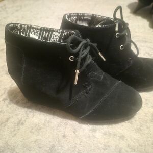 Toms Black Kids Boots
